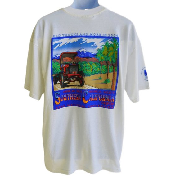 Vintage 2004 T Shirt Old Trucks ATHS National Convention Southern California XL - Picture 3 of 10